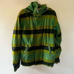 Holden Jungle Green Vibrant Ski Snow Jacket Men's Size M Lined Breathable